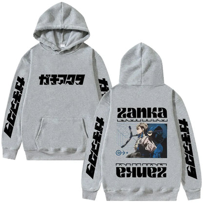 Anime Manga Streetwear Hoodie With Retro Graphic Panel Artwork Design