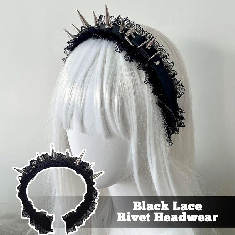 Spike Headband Gothic Punk Statement Alternative Fashion Hair Accessory