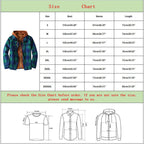 Men's Relaxed Fit Plaid Hooded Overshirt Jacket with Utility Pockets for Casual Streetwear