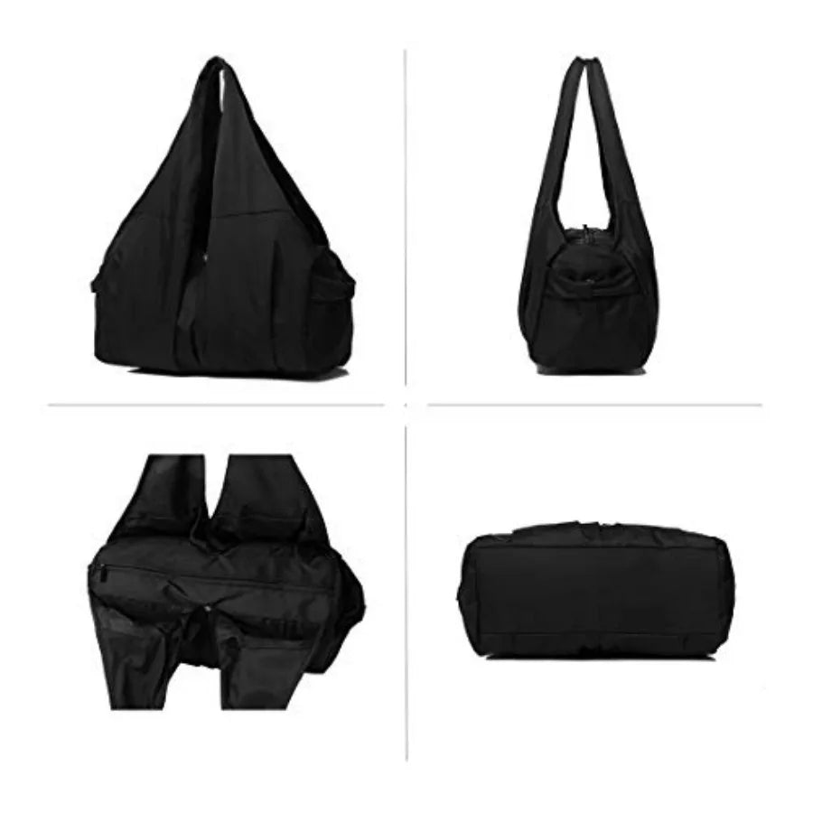 Oversized Utility Hobo Tote Bag with Lightweight Everyday Carry Design