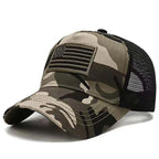 Unisex Breathable Mesh Baseball Cap with Embroidered Patch for Casual Outdoor Everyday Wear
