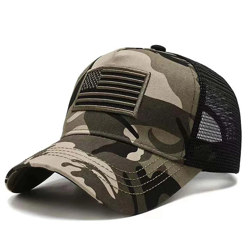 Unisex Breathable Mesh Baseball Cap with Embroidered Patch for Casual Outdoor Everyday Wear