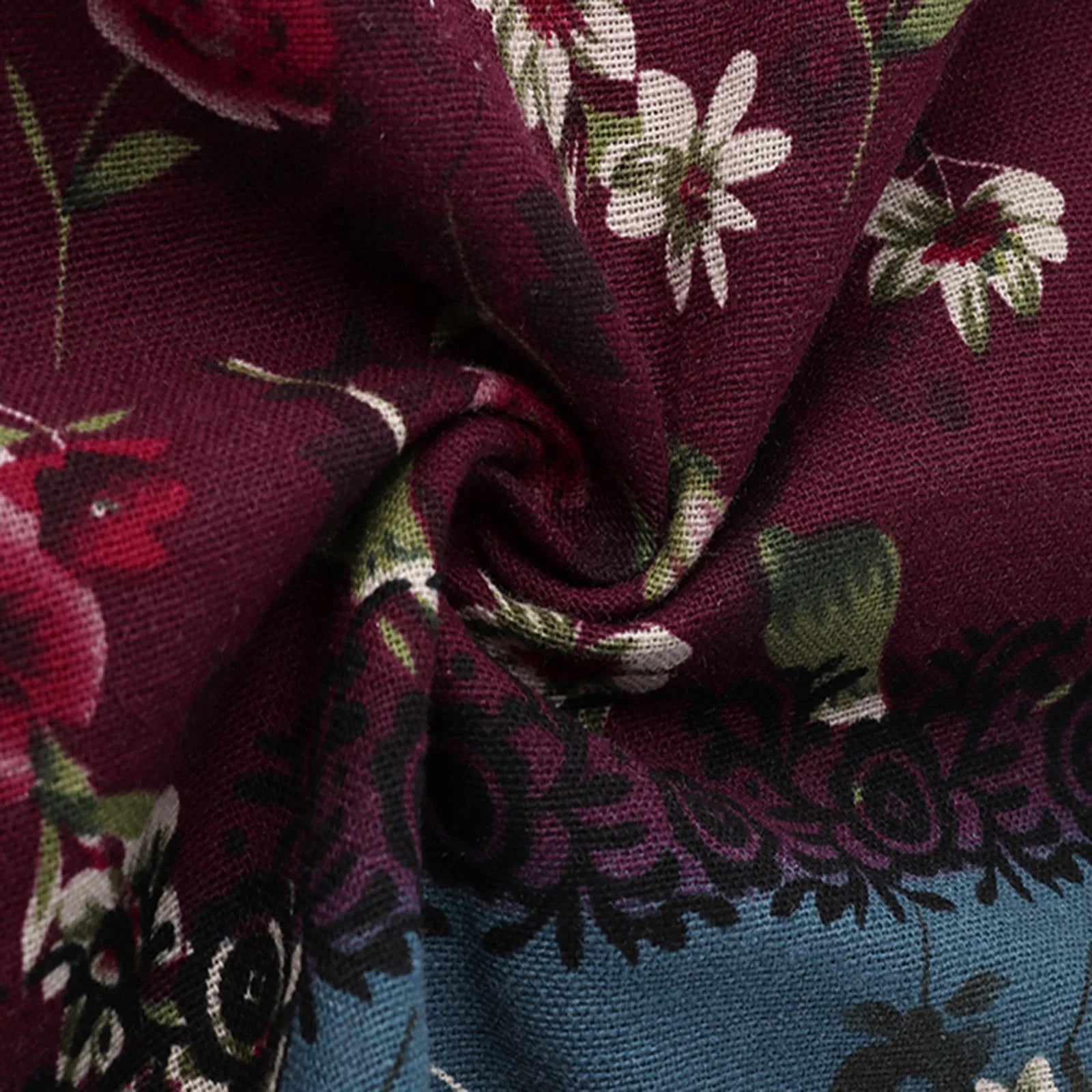 Relaxed Printed Maxi Dress With Easy Flow And Soft Shape