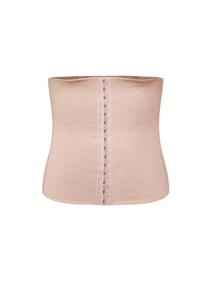 High-Stretch Waist Trainer Corset with Hook Front Closure and Sculpting Fit