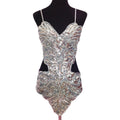 Allover Sequin Mini Dress With Sculpted Strapless Silhouette And Statement Shine