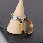 Minimalist Geometric Band Ring Punk Alternative Everyday Statement Jewelry