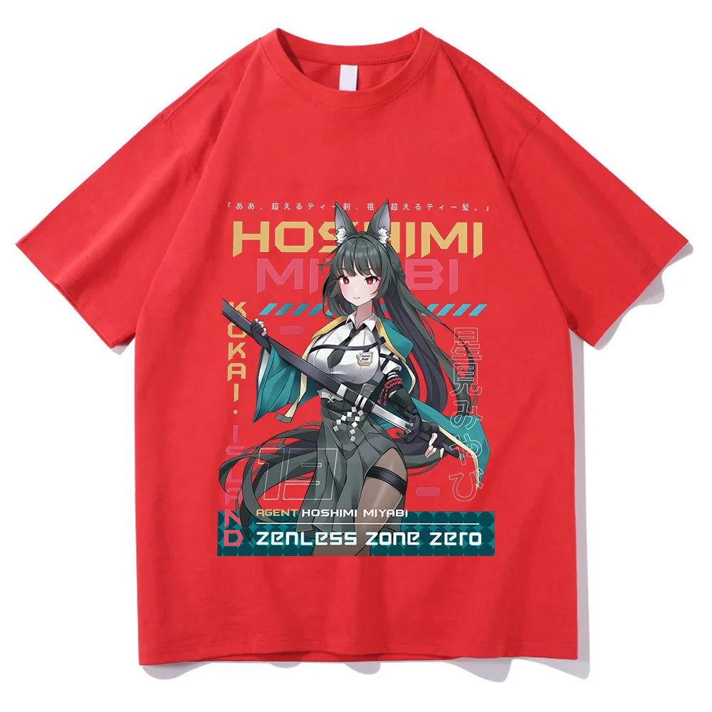 Kawaii Anime-Inspired Graphic Casual Oversized Japanese Streetwear Cotton T-Shirt