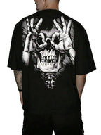Infernal Anime Goth Oversized Vintage Streetwear Graphic Tee