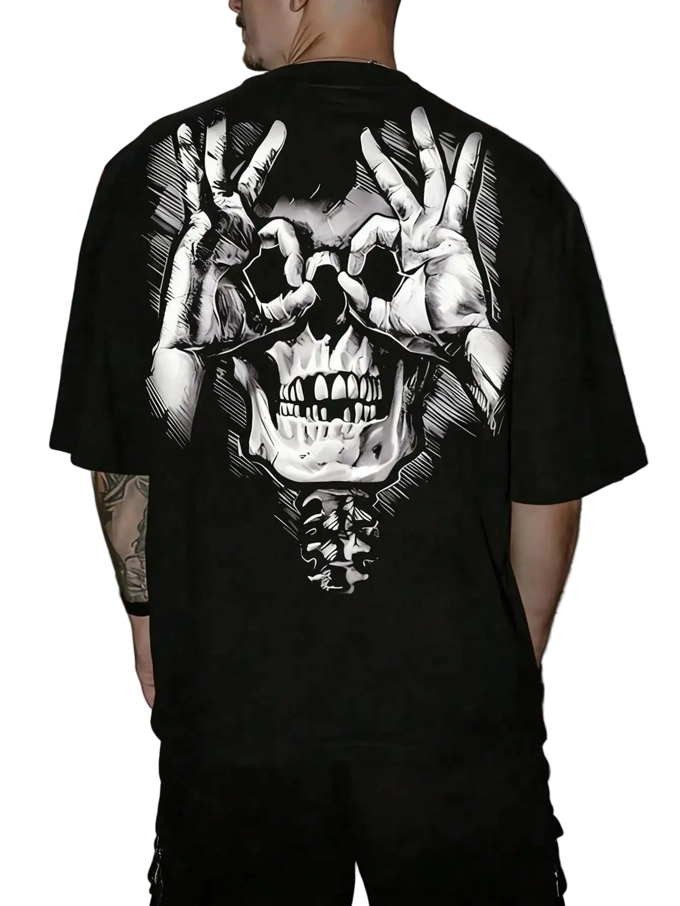 Infernal Anime Goth Oversized Vintage Streetwear Graphic Tee