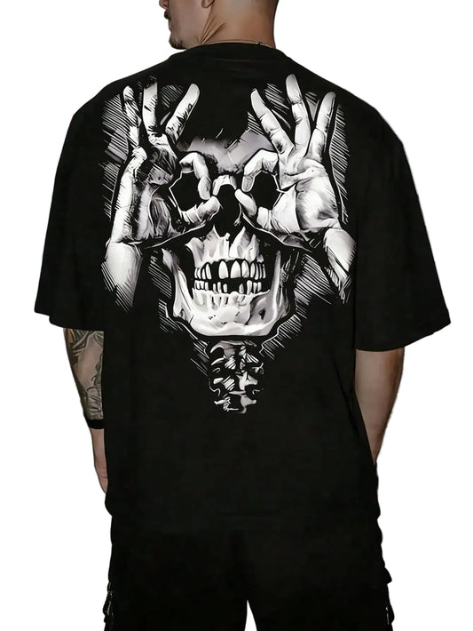 Infernal Anime Goth Oversized Vintage Streetwear Graphic Tee