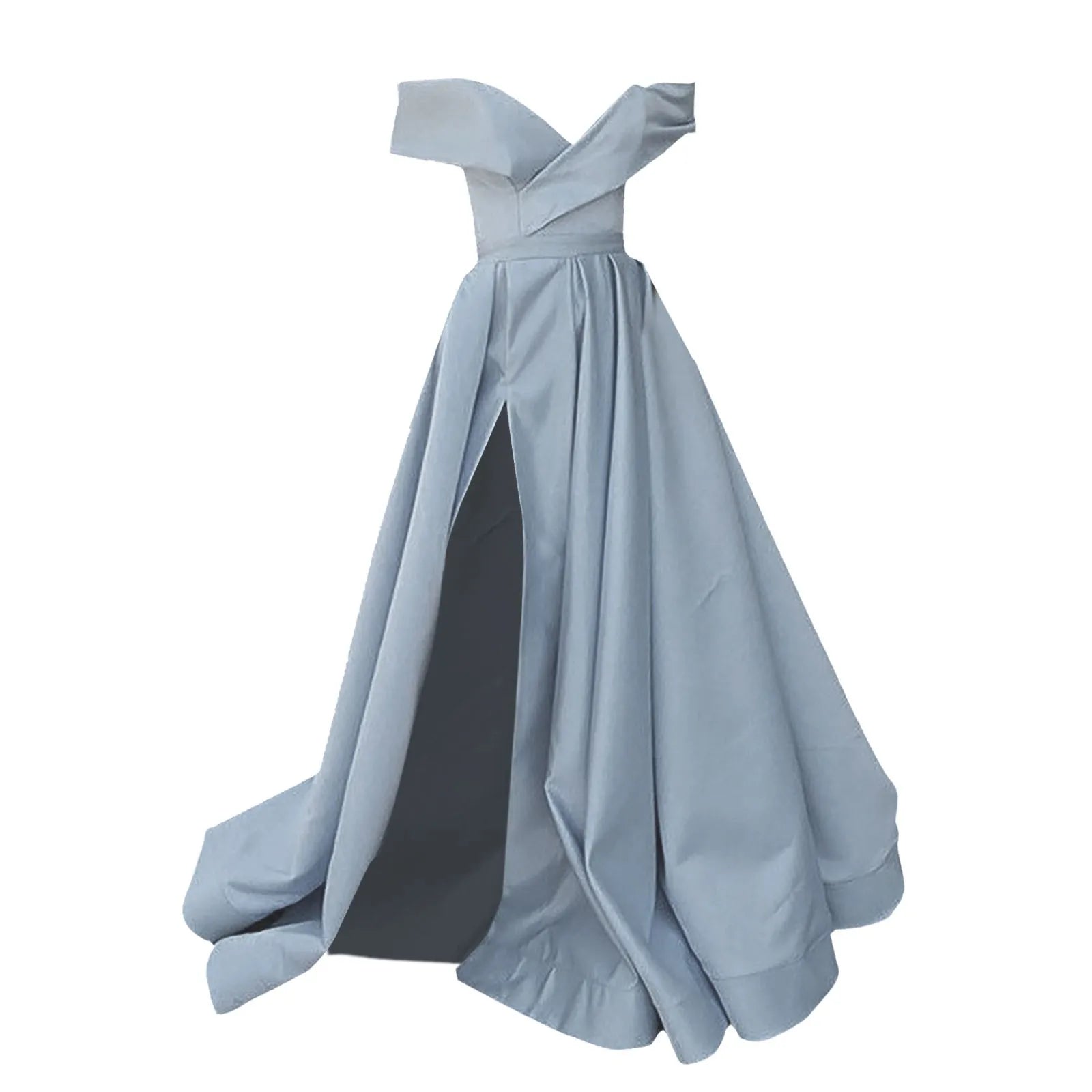 Off Shoulder High Slit Formal Alternative Evening Gown Dress