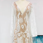 Ornate Embroidered Gothic Luxe Alternative Evening Gown