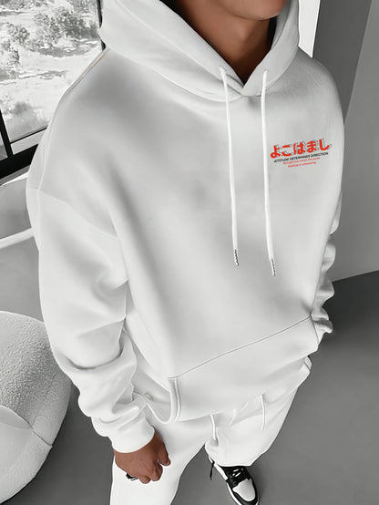 Anime Urban Streetwear Hoodie with Manga-Inspired Tokyo Graphic Artwork
