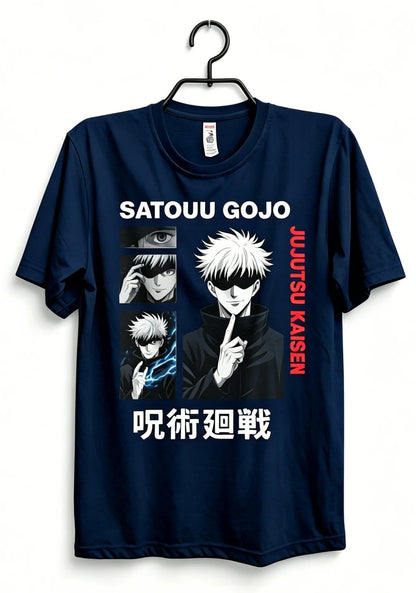 Mystic Sorcerer Anime Graphic Oversized Streetwear Cotton Casual T-Shirt