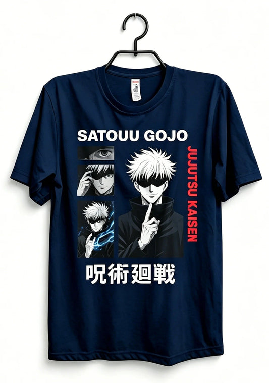 Mystic Sorcerer Anime Graphic Oversized Streetwear Cotton Casual T-Shirt