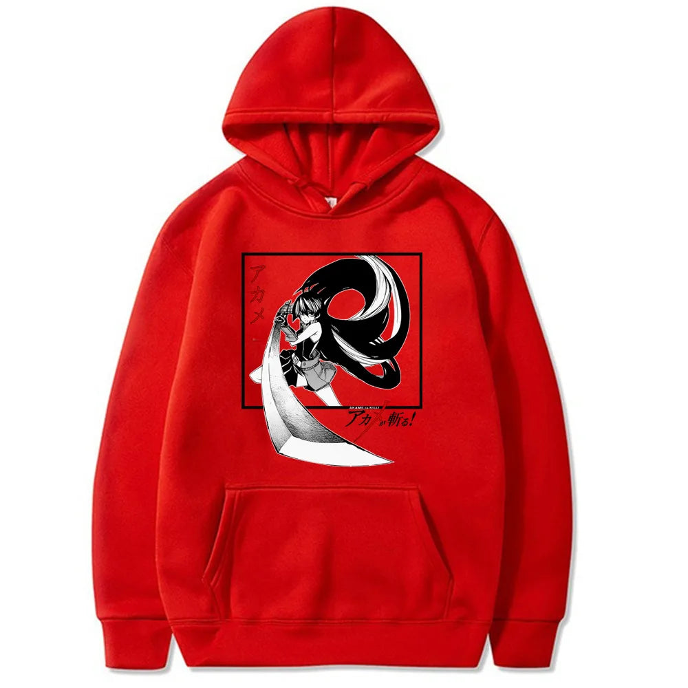 Anime Manga Streetwear Hoodie With Retro Graphic Illustration Artwork Design