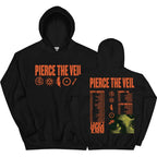 Oversized Tour Inspired Graphic Hoodie with Vintage Streetwear Artwork Design