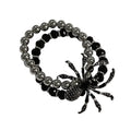 Gothic Spider Bracelet with Web Inspired Alternative Fashion Details