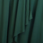 V-Neck Lace Detail Chiffon Maxi Dress with Short Sleeves and A-Line Fit