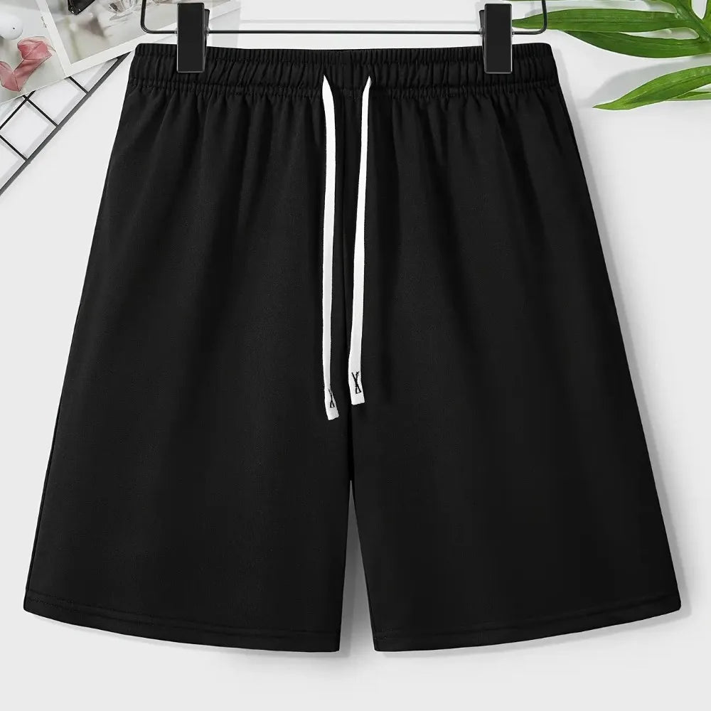 Minimalist Cotton Streetwear Shorts with Relaxed Fit and Clean Casual Styling