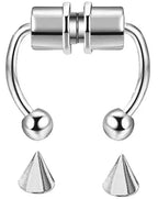 Decorative Faux Septum Nose Ring for Punk Gothic Fashion Looks