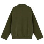 Women's Quilted Puffer Jacket with Relaxed Fit Contemporary Everyday Winter Layering Style