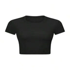 Regal Graphic Baby Tee with Fitted Crop Silhouette and Alternative Style