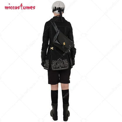 Men's Layered Utility Outfit Set with Long Sleeve Top and Fashion Accessories Collection