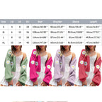 Women's Floral Knit Cardigan Relaxed Fit Contemporary Layering Sweater