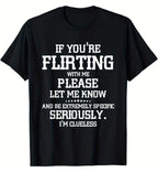 Typography Graphic Cotton T-Shirt with Statement Streetwear Inspired Front Print