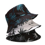 Unisex Tropical Print Bucket Hat for Casual Beach Travel and Everyday Outdoor Adventures