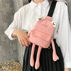 Compact Utility Crossbody Bag with Adjustable Strap Everyday Casual Design