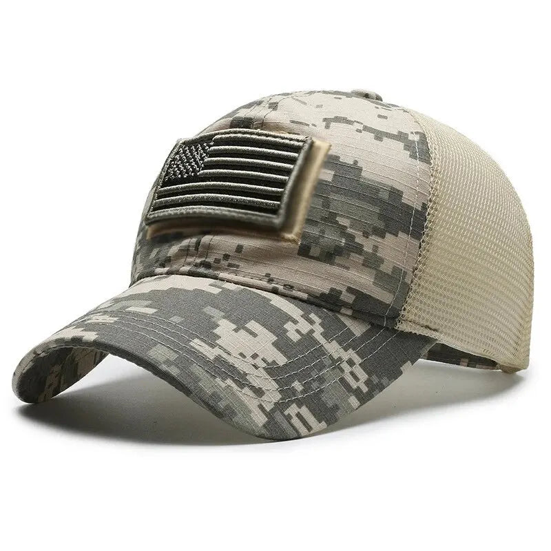 Unisex Breathable Mesh Baseball Cap with Embroidered Patch for Casual Outdoor Everyday Style