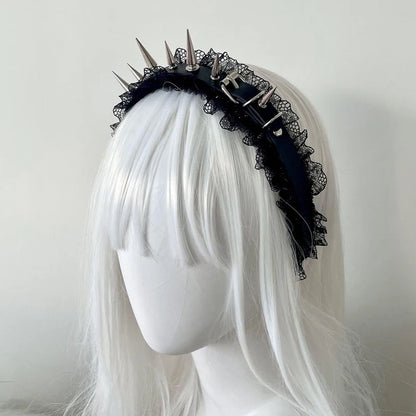 Spike Headband Gothic Punk Statement Alternative Fashion Hair Accessory