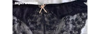 French Eyelash Lace Balconette Demi Bra and Sheer Low-Rise Hipster Panty Set