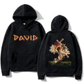 Anime-Inspired Warrior Art Hoodie with Japanese Streetwear Aesthetic