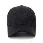 Minimalist Camouflage Corduroy Baseball Cap with Adjustable Fit for Casual Outdoor Streetwear Fashion