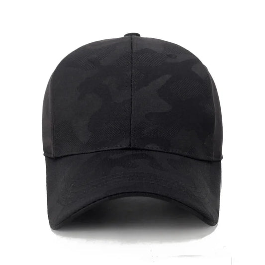 Minimalist Camouflage Corduroy Baseball Cap with Adjustable Fit for Casual Outdoor Streetwear Fashion