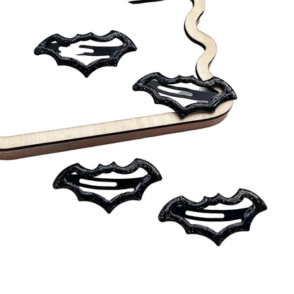 Bat Hair Clip Set Gothic Alternative Statement Hairstyle Accessories Collection