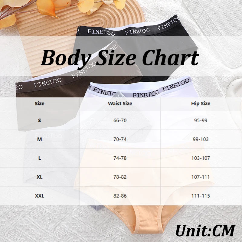 6-Piece Women’s Cotton Mid-Rise Bikini Briefs Set with Soft Stretch Fabric, Elastic Waistbands and Assorted Solid Colors