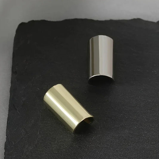Minimalist Geometric Ear Cuff for Modern Alternative and Futuristic Styling