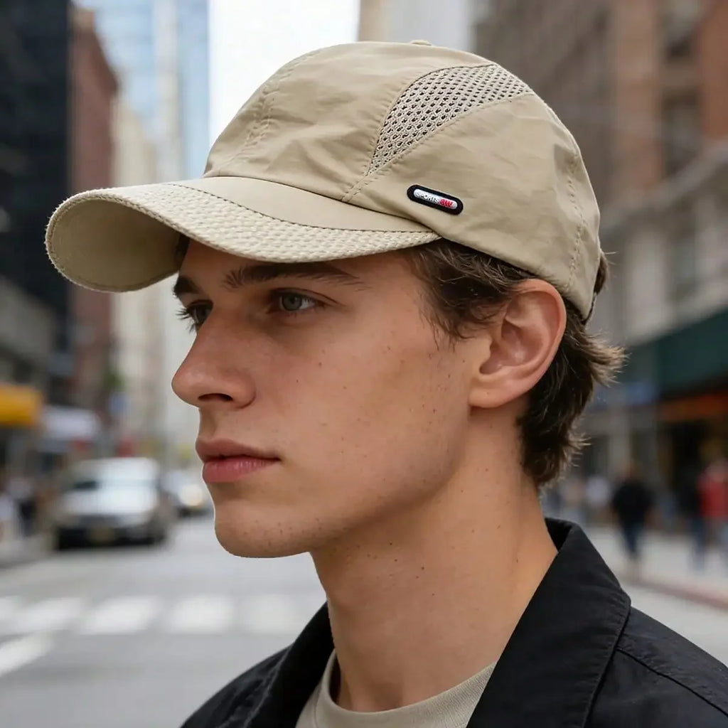 Lightweight Rayon Baseball Cap Adjustable Curved Brim Casual Outdoor Fashion Hat