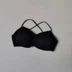 Minimalist Criss-Cross Strap Sling Bralette in Assorted Colors