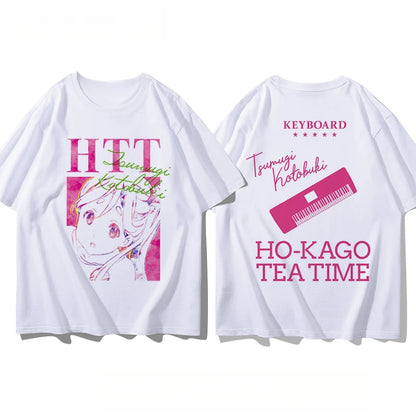Kawaii Manga Graphic Oversized Japanese Streetwear Casual Cotton T-Shirt