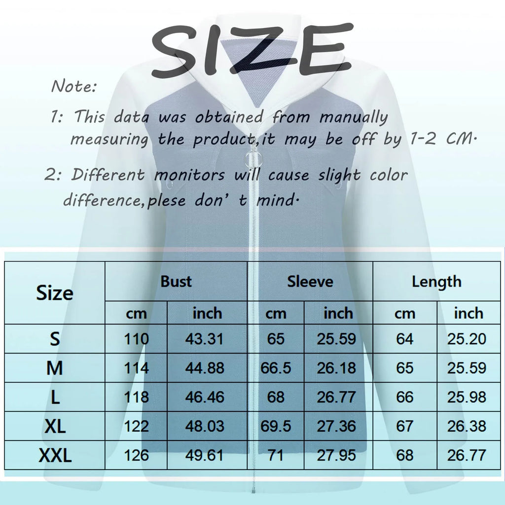 Women's Patchwork Denim Contrast Sleeve Button-Up Casual Streetwear Jacket