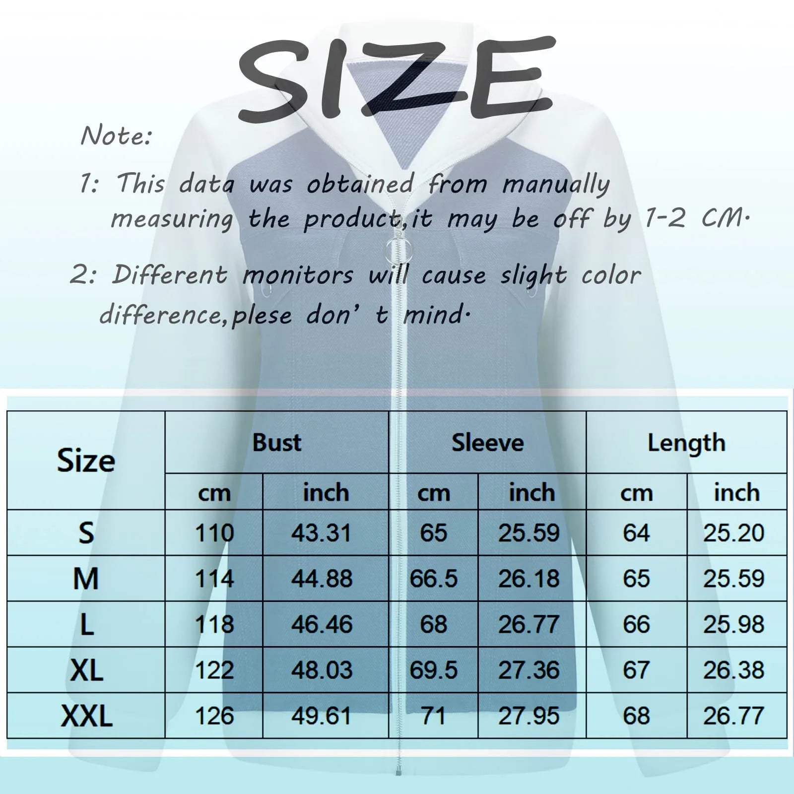 Women's Patchwork Denim Contrast Sleeve Button-Up Casual Streetwear Jacket
