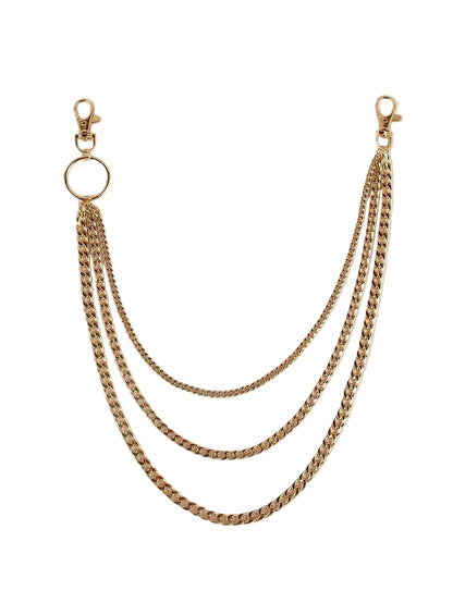 Layered Draped Waist Chain for Dark Feminine and Alternative Styling