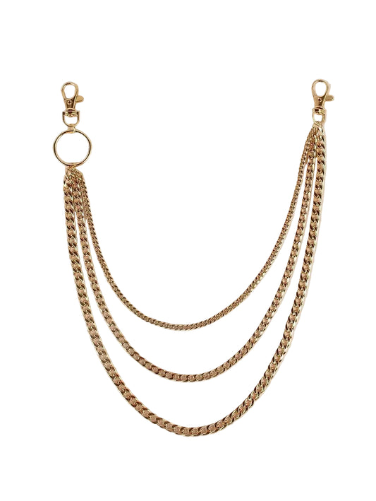 Layered Draped Waist Chain for Dark Feminine and Alternative Styling