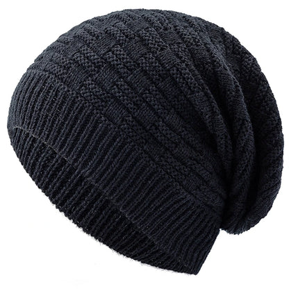 Long Slouchy Acrylic Knit Beanie for Relaxed Streetwear Casual Winter Everyday Fashion Style