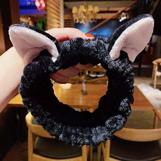 Plush Cat Ear Headband Cute Gothic Alternative Fashion Hair Accessory